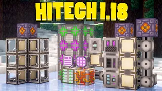 АВТОКРАФТЫ И АВТОМАТИЗАЦИЯ! ВЫЖИВАНИЕ НА СЕРВЕРЕ McSkill МАЙНКРАФТ #9 - HiTech 1.18.2 Minecraft