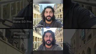 Huawei Mate 50 Pro vs iPhone 14 Pro Max - Who takes selfies better?