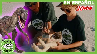 Parque de T-Rex | Huida divertida con dinosaurios Juguetes para niño