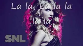 Monologue Song La La La Taylor Swift SNL Lyrics&Download Link