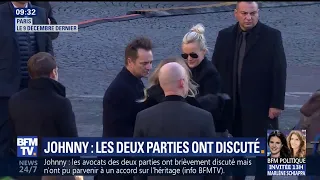 Héritage de Johnny Hallyday: les deux parties ont tenté de discuter