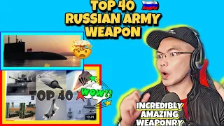 TOP 40 - RUSSIAN ARMY WEAPONS 🇷🇺- RUSSIAN ARMED FORCES (REACTION)