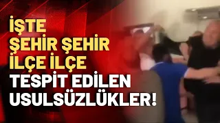 AKP ilçe başkanı, silahlı korumalarla beraber sandık başkanı ve görevlilerine saldırdı!