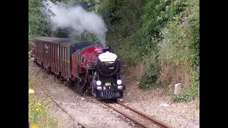 Romney, Hythe & Dymchurch Railway 'Steam Trains return to Romney Marsh' 11/07/2020