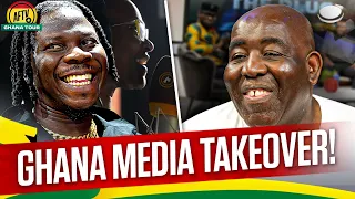 AFTV Takeover Ghana's Media! Ft Stonebwoy | AFTV Ghana Tour