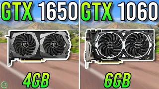 GTX 1650 4GB vs GTX 1060 6GB - Big Difference?