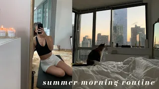 my summer morning routine 2020