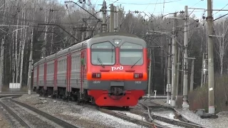 Электропоезд ЭД4М-0038 пл. 214 км