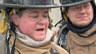 First woman in more than 20 years attempts Georgia Smoke Diver certification