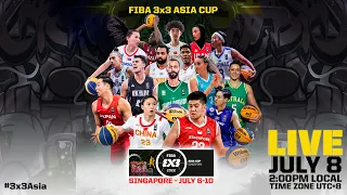 RE-LIVE | FIBA 3x3 Asia Cup 2022 | Day 3/Session 1