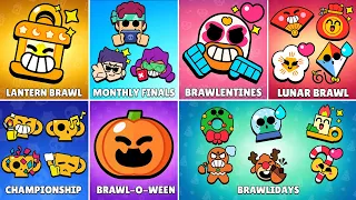 All Event Exclusive Pins In Brawl Stars