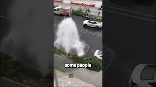 Free Car Wash in the middle of city