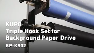 KUPO Triple Hook Set for Background Paper Drive (KP-KS02)