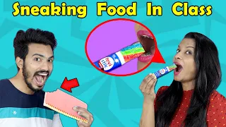 Tricks to Sneak Food Into Class | Back To School Pranks | Hungry Birds