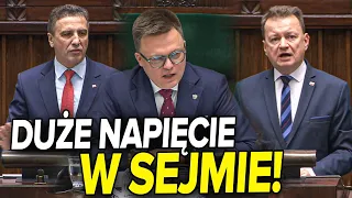 W Sejmie wrze od samego rana! Kłótnie, sprzeczki i riposty!