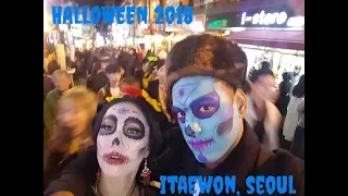 Halloween in Itaewon  ( Seoul  ) | MAYAKGUK