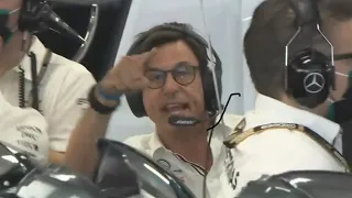 TOTO WOLFF SAYS YES! TO THE CAMERA