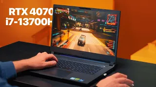 Игровой ноутбук с RTX 4070! Обзор Aorus 15