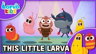 [Nursery Rhyme] Let's Sing Together - Larva Song for Children