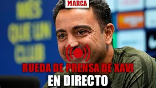 Rueda de prensa de Xavi Hernández previa al Clásico, EN DIRECTO | MARCA