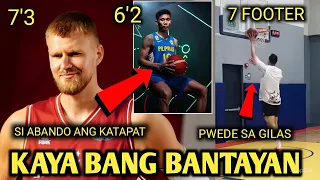 ABANDO DAPAT IBALIK SA GILAS, PANG TAPAT KAY PORZINGIS, EX GILAS 7T, PWEDE SA OQT