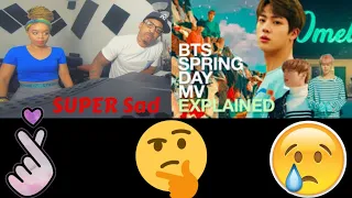 BTS SPRING DAY MV EXPLAINED - KITO ABASHI REACTION