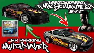 Razor Callahan Ford Mustang NFS MOST WANTED | CAR PARKING MULTIPLAYER