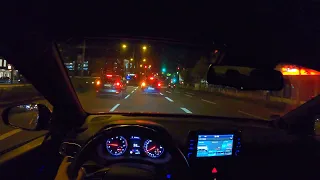 [4K 60FPS] Hyundai i30N | Pops and Bangs at Night