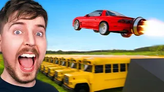 Car Jumping MrBeast || Beast Studio 2023