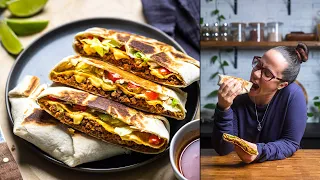 Must Try Vegan Crunchwrap Supreme | Copycat Taco Bell but Better