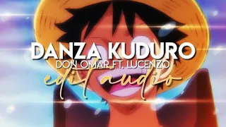 edit audio - danza kuduro (don omar ft. lucenzo)