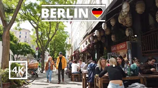 [4K] Day walk around Bergmannkiez, Berlin | Germany