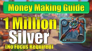 1 Million Silver in 5 Minutes (NO Focus Points Required) | ALBION ONLINE SILVER MAKING SECRETS