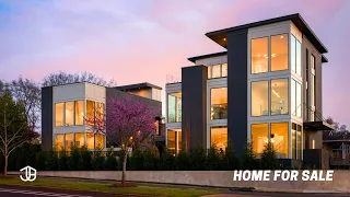 TOUR A $4.5M MODERN LUXURY Home with City Skyline Views of Nashville, Tennessee | JOHNBOURGEOISGROUP