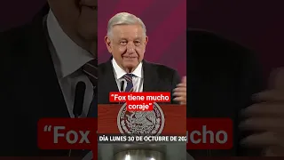 AMLO habla sobre la hacienda expropiada al papá de Fox #milenioshorts