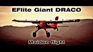 GIANT DRACO Wilga 2.0m Smart BNF Basic with AS3X and SAFE Select Maiden flight