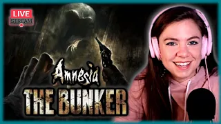 Will we Ever Escape this Hell? Amnesia - The Bunker Pt. 2 |Live Horror Game Let's Play|