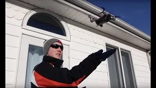 FLYING MY DRONE TO MY FRIENDS HOUSE & BACK!!!