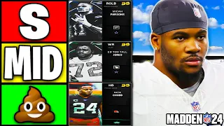 Ranking Every THEME TEAM ALL STAR CARD In Madden 24