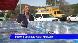Poway Under Boil Water Advisory
