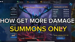 HOW TO GET HIGHER DAMAGE IN ALLIANCE BOSS (SUMMONERS ADVANTAGE) // Goddess Primal Chaos // ThanaGPC