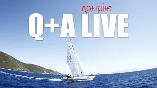 Q+A mostly about downwind sailing.