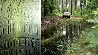 Muddy Trail Leads Us To Old Family Cemetery Discovered 1 Mile Deep In The Woods! Singleton Cemetery