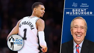 VSiN’s Brent Musburger: How Wembanyama Compares to Rookie LeBron | The Rich Eisen Show