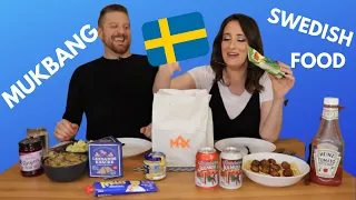Swedish Food Mukbang With A Side of Q & A!!!