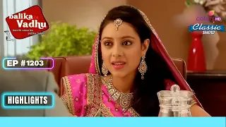 Anandi हुई Shiv के लिए Dresseed Up | Balika Vadhu | बालिका वधू | Highlight | Ep. 1203