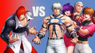 Orochi Iori vs Orochi Team (Lunatic Difficulty) - KOF ALL STAR