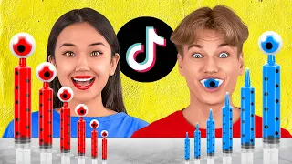 DON'T CHOOSE THE WRONG MYSTERY BOX || TikTok Drink Challenge! Guess The Drink by 123 GO! CHALLENGE