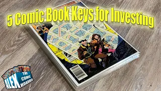 $260 in 5 Marvel Comic Books!!!