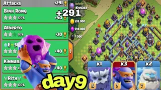 super bowler attack strategy th15|july season legend league attacks day9|clash of clans